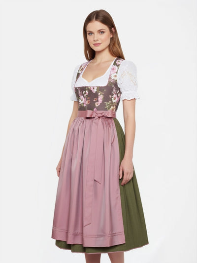 Berwin Dirndl Blouse w/Puff Sleeves "Jane" white