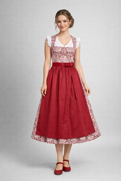 Berwin Short Sleeve Dirndl Blouse "Dana" white