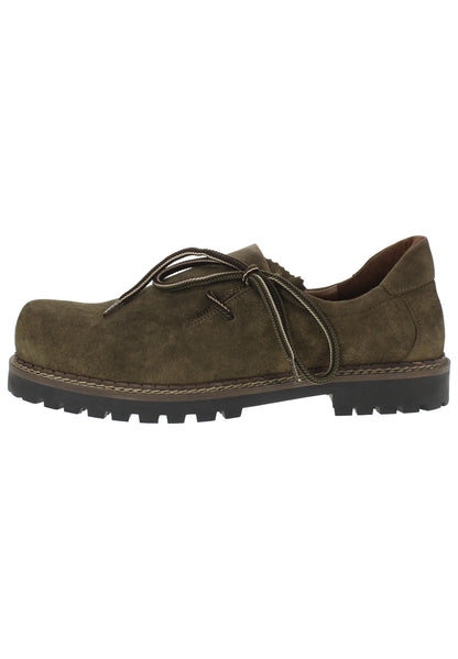 Xaver Mens Haferl Shoes "Josef" Antique velour beige
