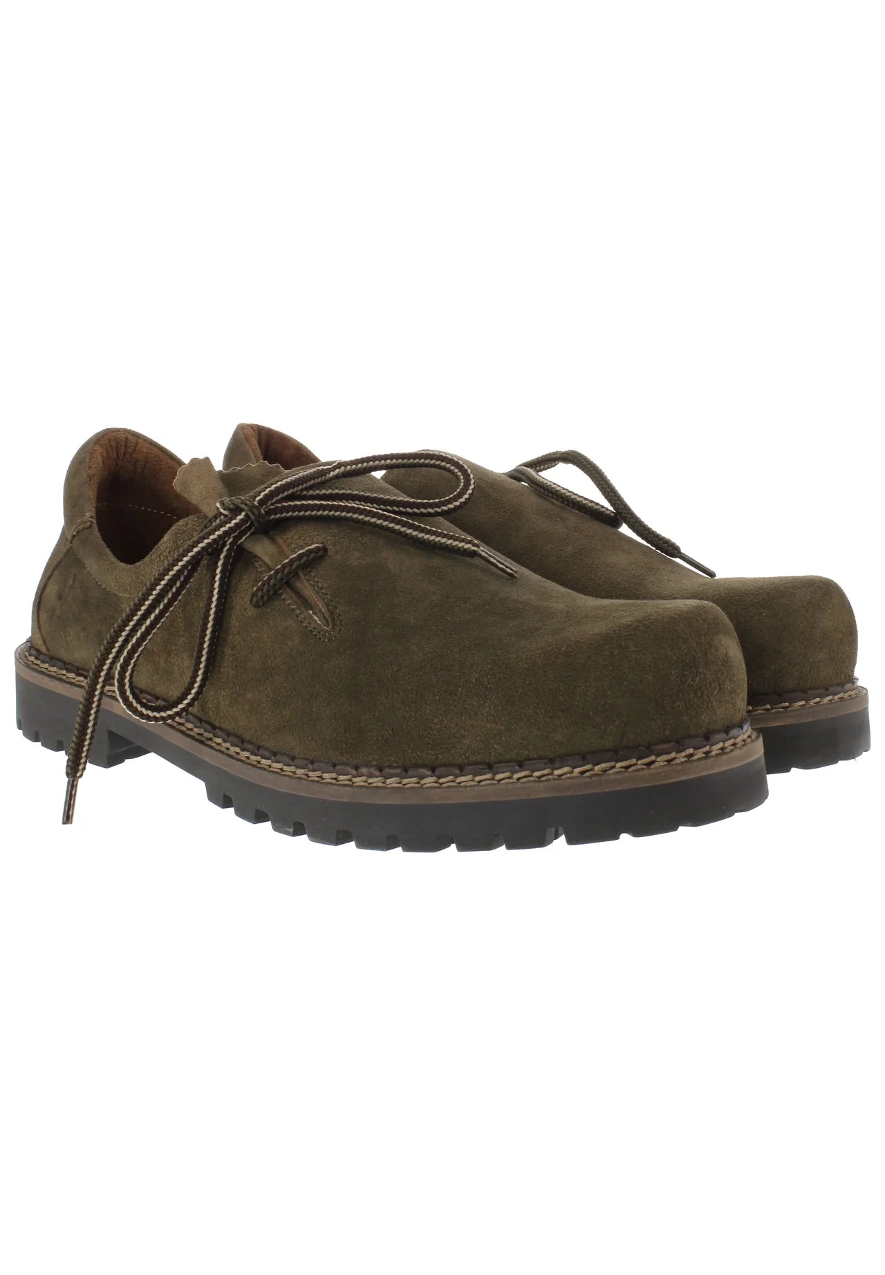Xaver Mens Haferl Shoes "Josef" Antique velour beige