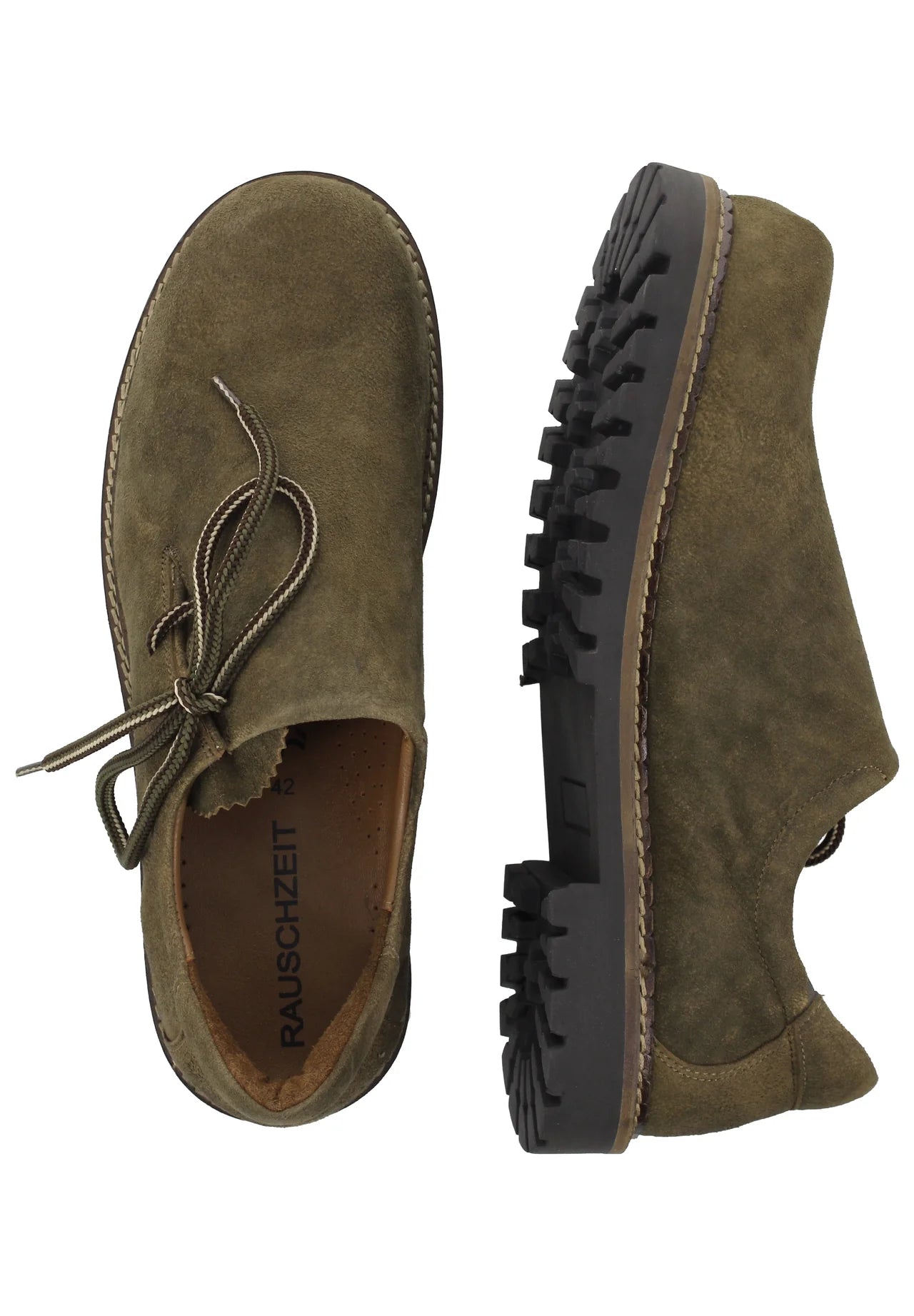 Xaver Mens Haferl Shoes "Josef" Antique velour beige