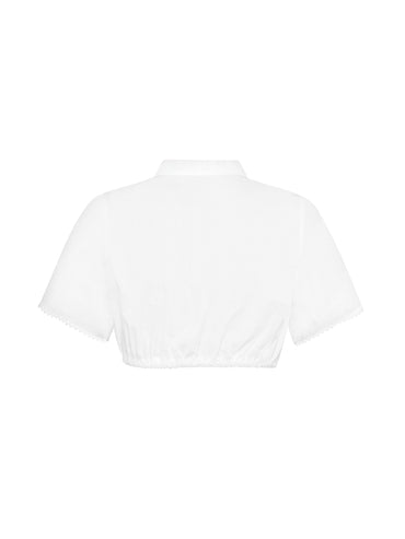 Berwin Dirndl Simple Blouse "Resi" white