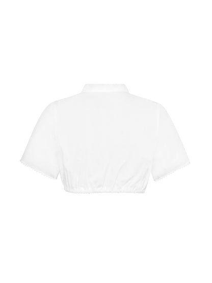 Berwin Dirndl Simple Blouse "Resi" white