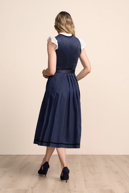 Kruger Elenora maxi dirndl in blue, 80cm