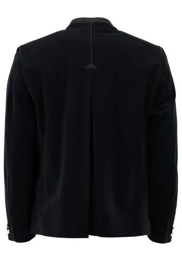 Gipfelstürmer Traditional Velvet Jacket "Xenado" black