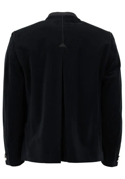 Gipfelstürmer Traditional Velvet Jacket "Xenado" black