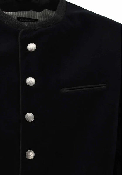 Gipfelstürmer Traditional Velvet Jacket "Xenado" black