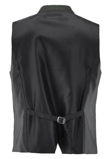 OS Trachten Men's Vest "Lenni" anthracite