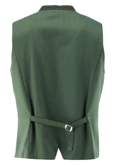 Gipfelstürmer Men's Traditional Vest Ludwig — Green