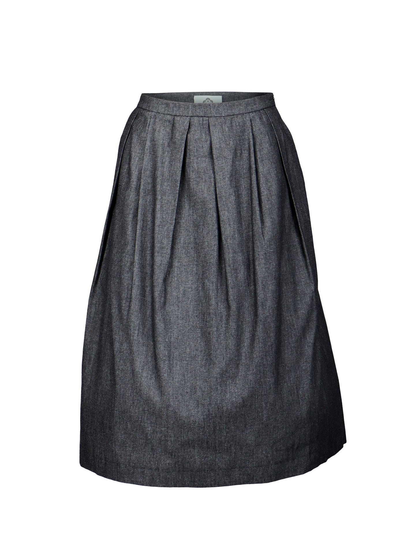Berwin Traditional Skirt, Black — 75cm