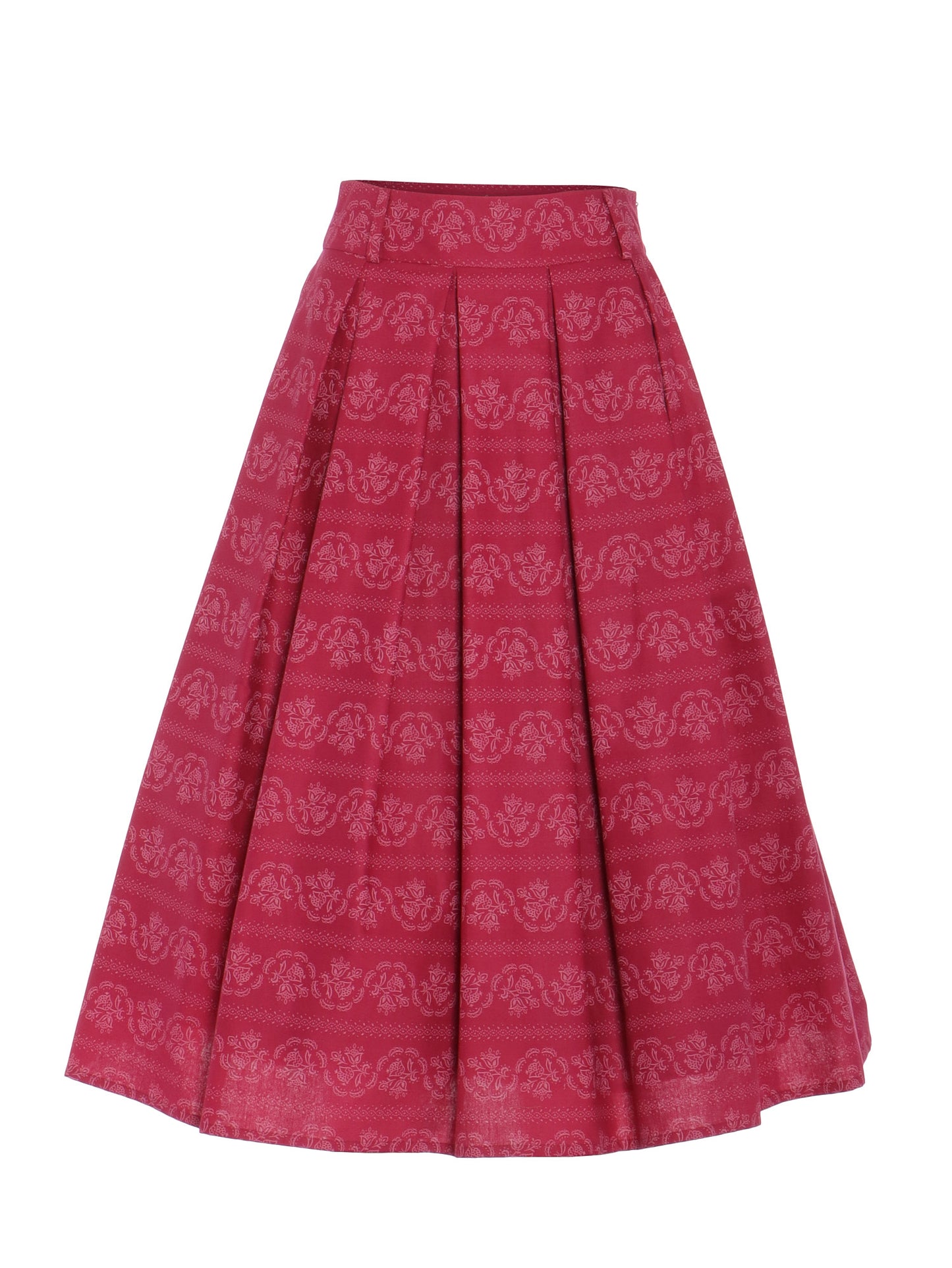 Berwin Traditional Skirt, Pink — 75cm