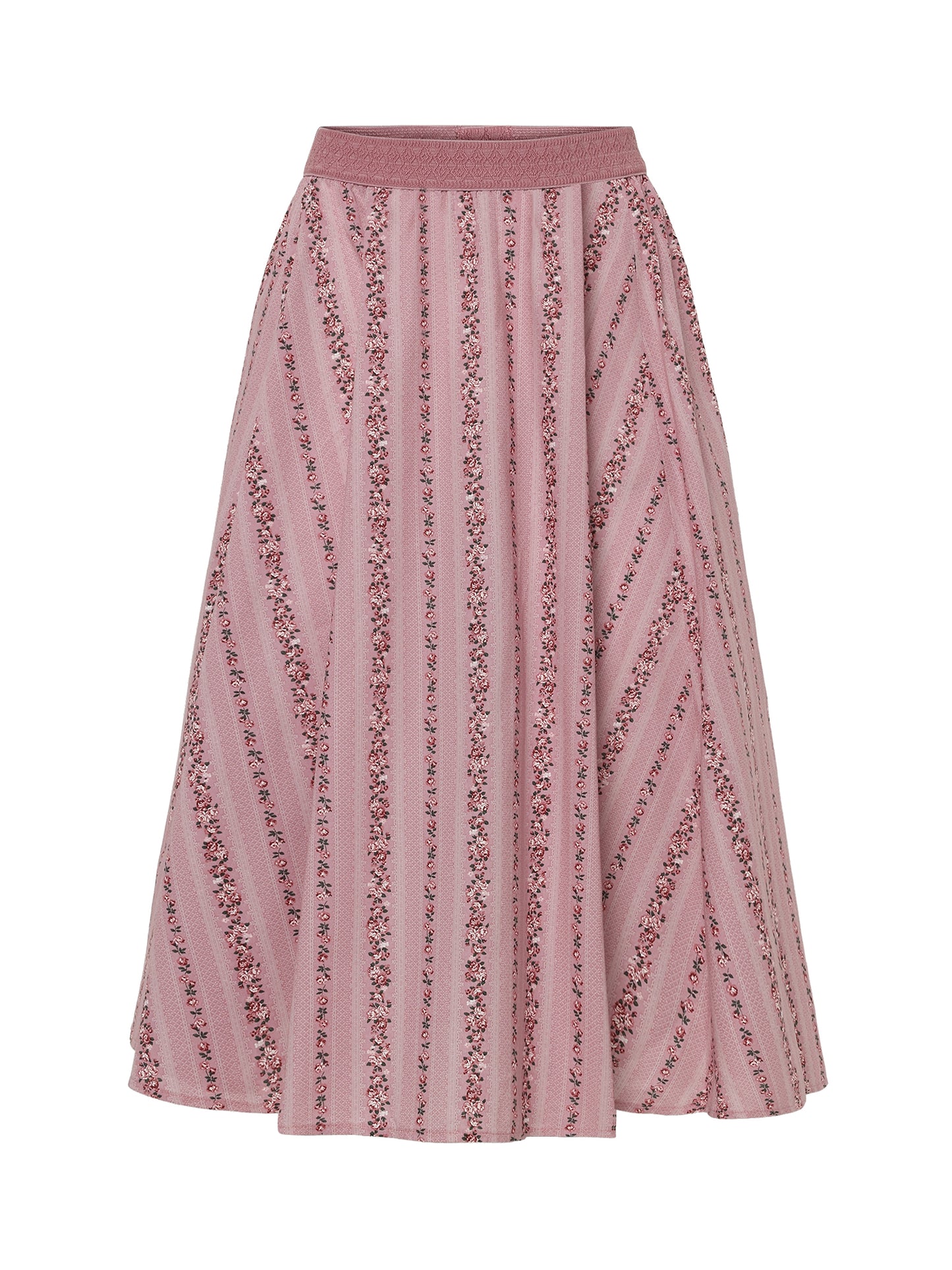 Berwin Traditional Skirt, Rose — 70cm