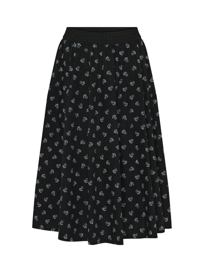Berwin Traditional Skirt, Black — 70cm