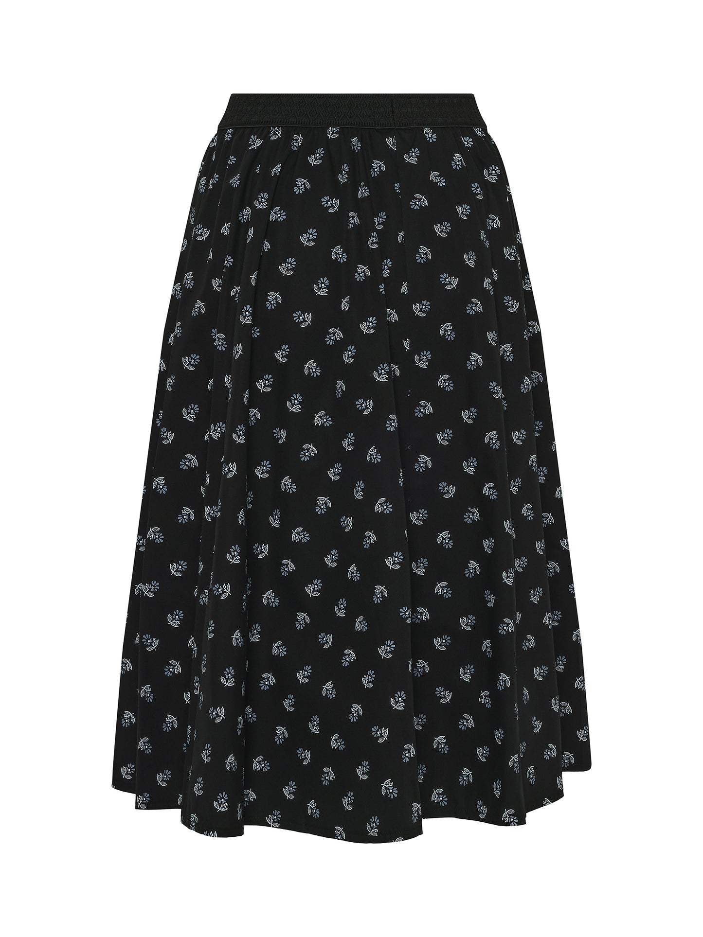Berwin Traditional Skirt, Black — 70cm