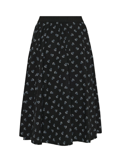 Berwin Traditional Skirt, Black — 70cm