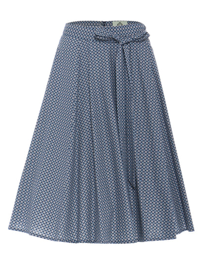Berwin Traditional Skirt, Navy — 70cm