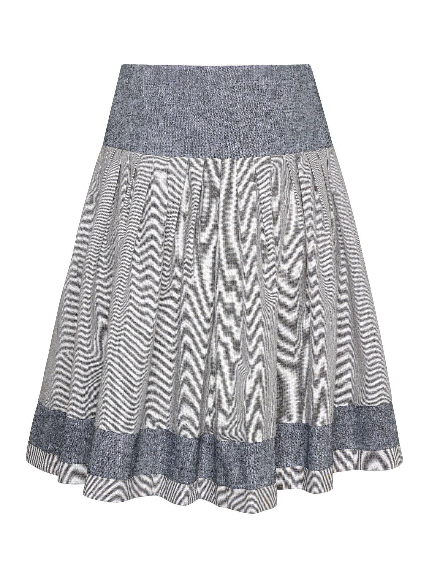 Berwin Traditional Skirt, Black — 58cm