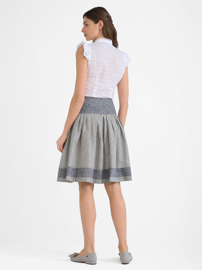 Berwin Traditional Skirt, Black — 58cm