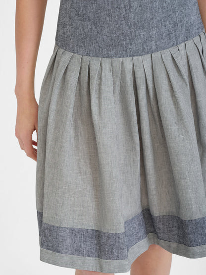 Berwin Traditional Skirt, Black — 58cm