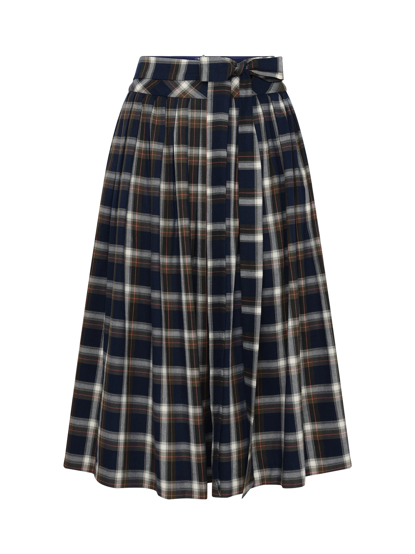 Berwin Traditional Skirt, Navy — 80cm