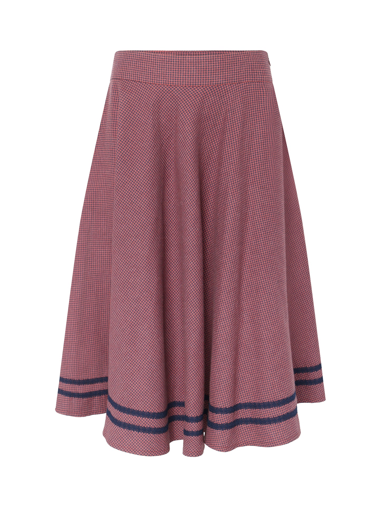 Berwin Traditional Skirt, Red — 75cm