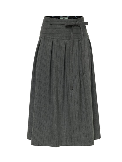 Berwin Traditional Skirt, Medium Grey — 85cm