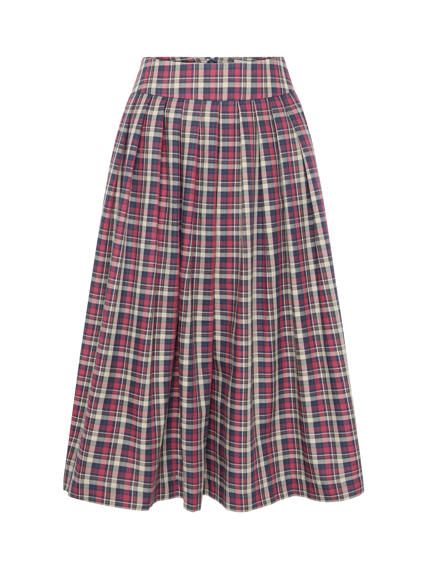 Berwin Traditional Skirt, Navy — 80cm