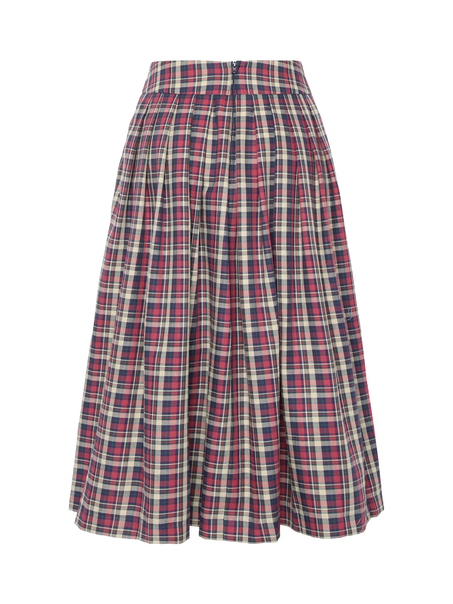Berwin Traditional Skirt, Navy — 80cm