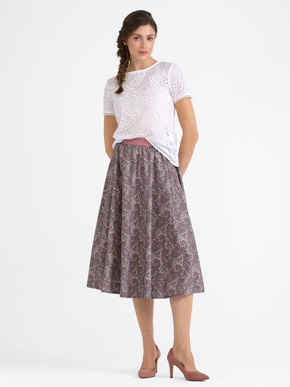 Berwin Traditional Skirt, Altrosa — 75cm