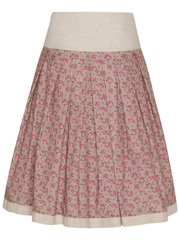 Berwin Traditional Skirt, Taupe