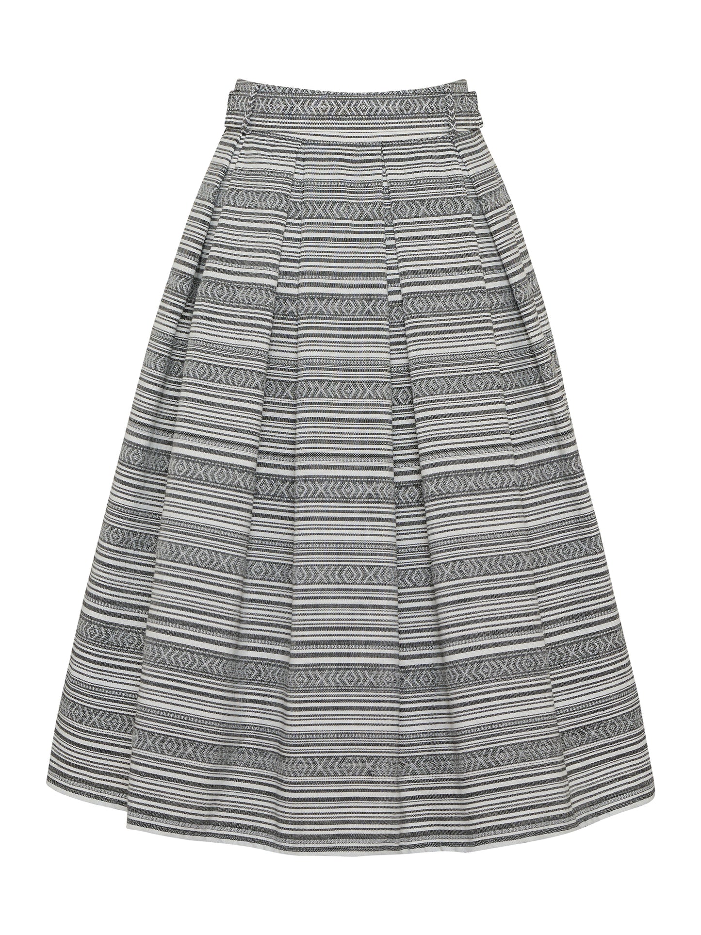 Berwin Traditional Skirt, Black — 75cm