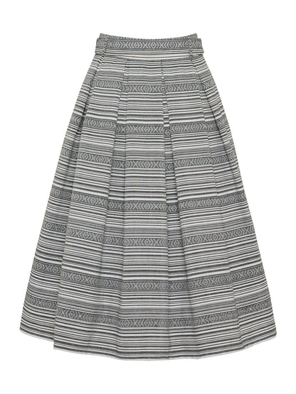 Berwin Traditional Skirt, Black — 75cm