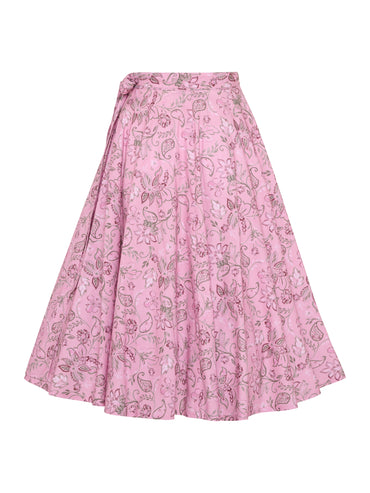 Berwin Traditional Skirt, Rose — 75cm