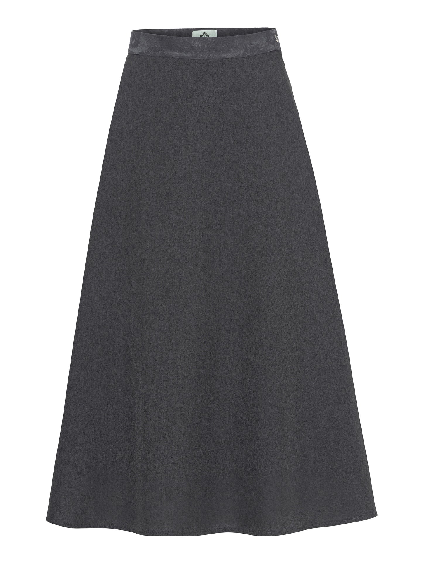 Berwin Traditional Skirt, Anthracite — 80cm