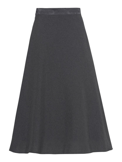 Berwin Traditional Skirt, Anthracite — 80cm
