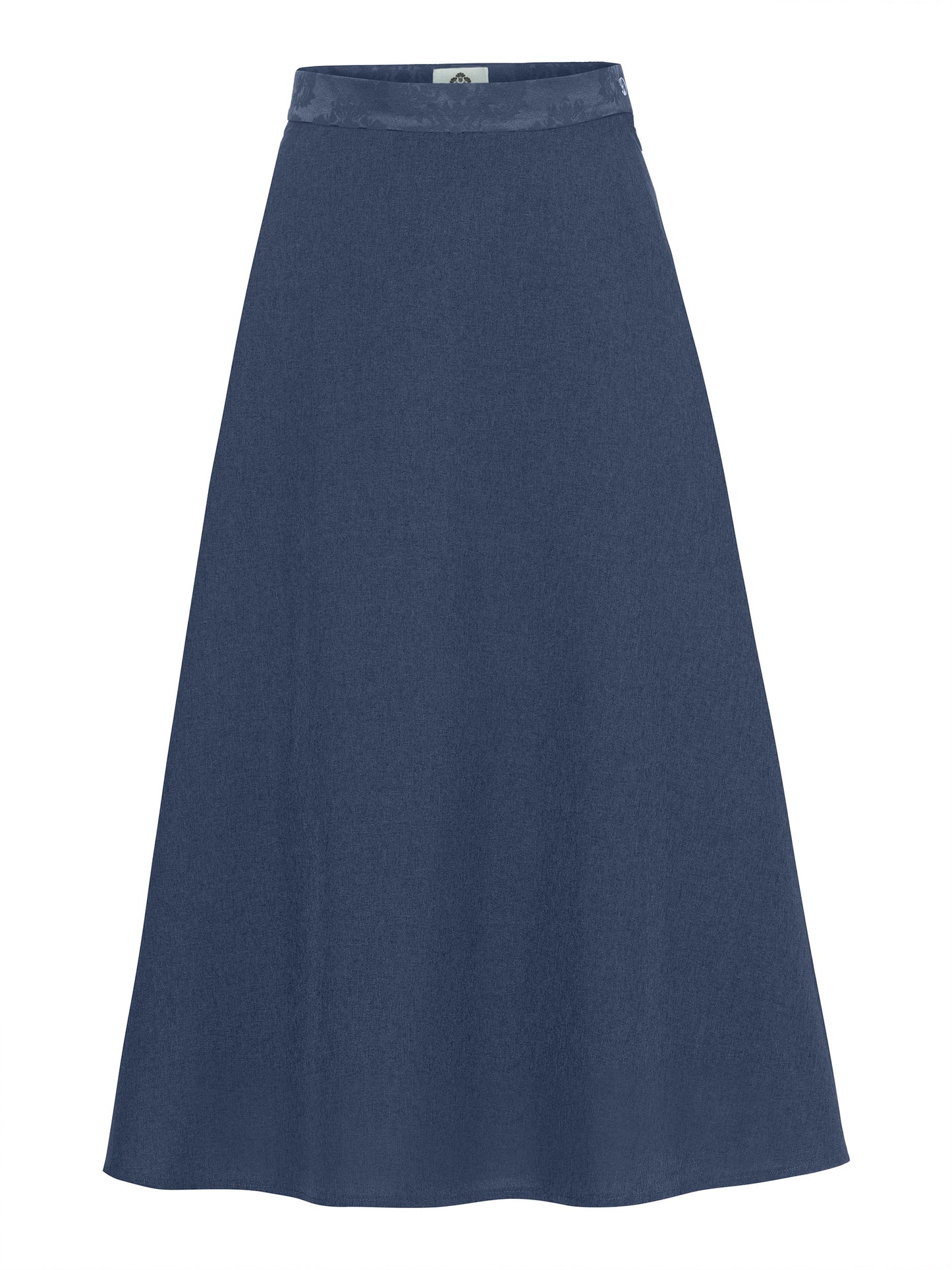 Berwin Traditional Skirt, Navy — 80cm