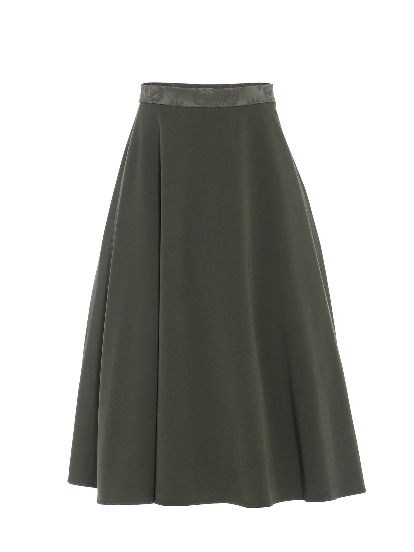 Berwin Traditional Skirt, Grün — 80cm