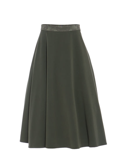 Berwin Traditional Skirt, Grün — 80cm