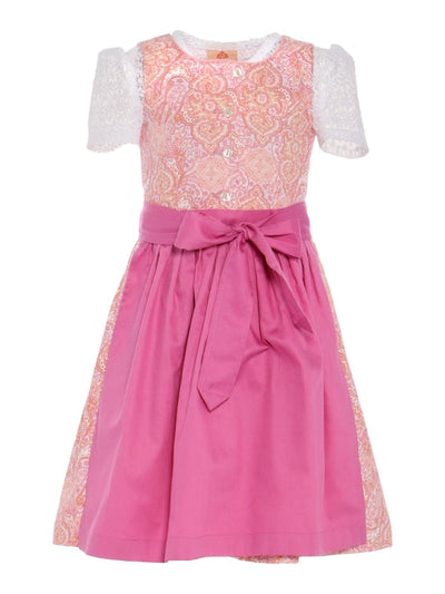 Barwolf Girls Dirndl 3 pcs. "Mila" pink
