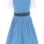 Barwolf Girls Dirndl 3 pcs. "Hedi" blue