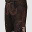 Kruger Men's Lederhosen "fearless" dark Brown (size 58)