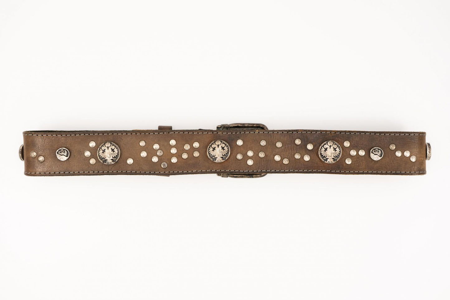 Imperial Eagle Leather Belt