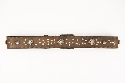 Imperial Eagle Leather Belt