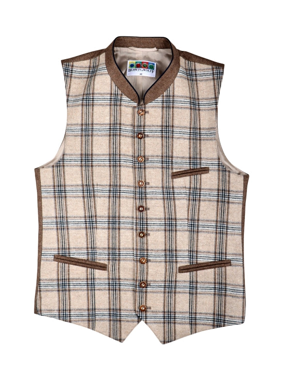 Berwin Traditional Vest "Jack" natural (50)