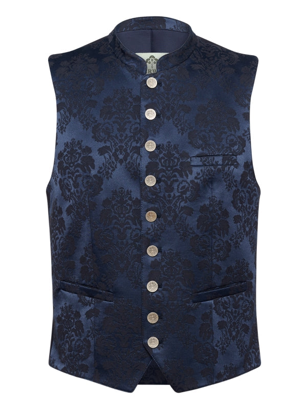 Berwin Traditional Vest "Otto" navy
