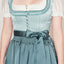 Kruger Midi Dirndl 2pcs. 60cm "Nikki" turquoise
