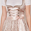 Kruger Midi Dirndl 2pcs. 60cm "Koko" beige
