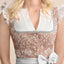 Kruger Midi Dirndl 2pcs. 60cm "Nami" brown