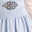 Kruger Midi Dirndl 2pcs. 60cm "Alisha" light blue