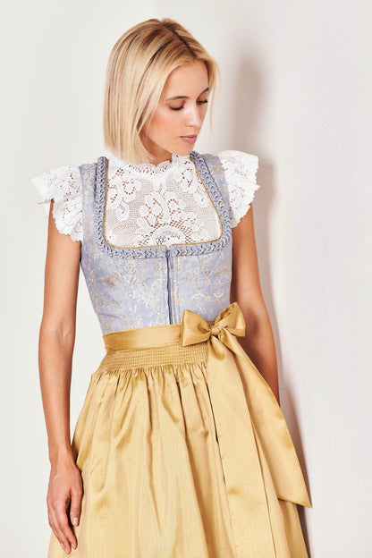 Julia Trentini Josephine Midi Dirndl, Blue — 60cm